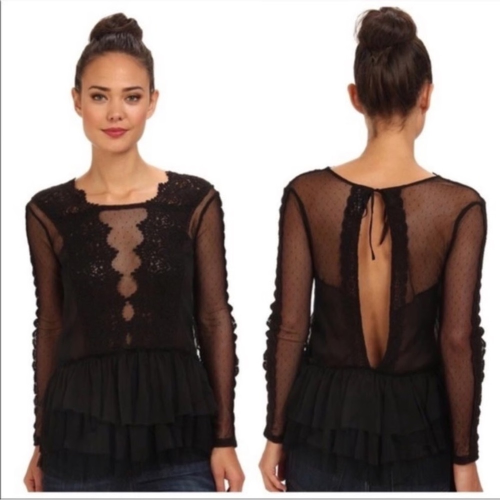 🎉✨HP🎉✨Free People Midnight Top 🌙